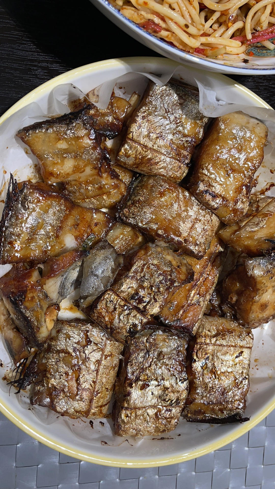 空气炸锅香煎嫩带鱼少油版