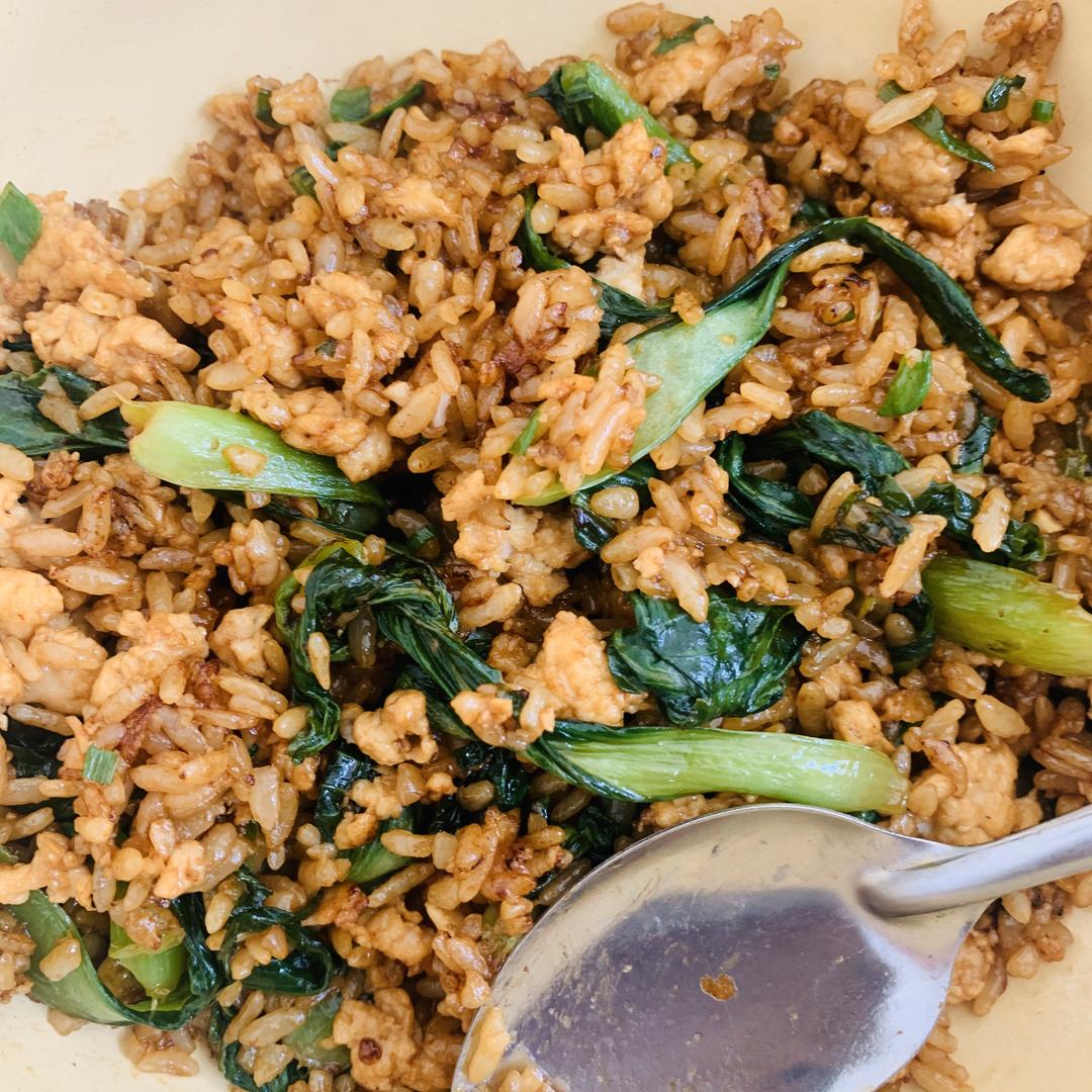 减脂期 酱油炒饭