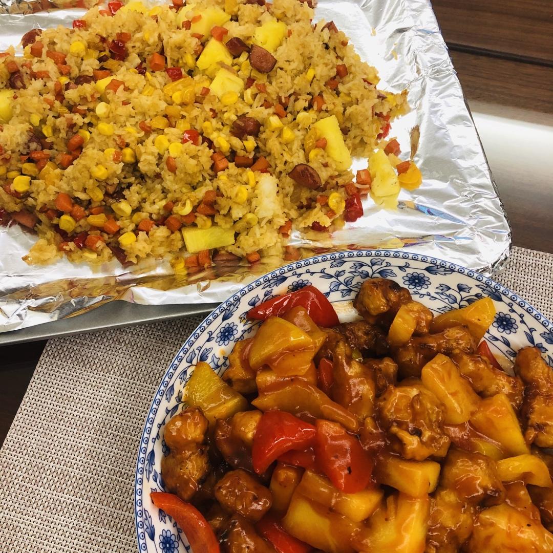 香甜美味的快手菠萝饭