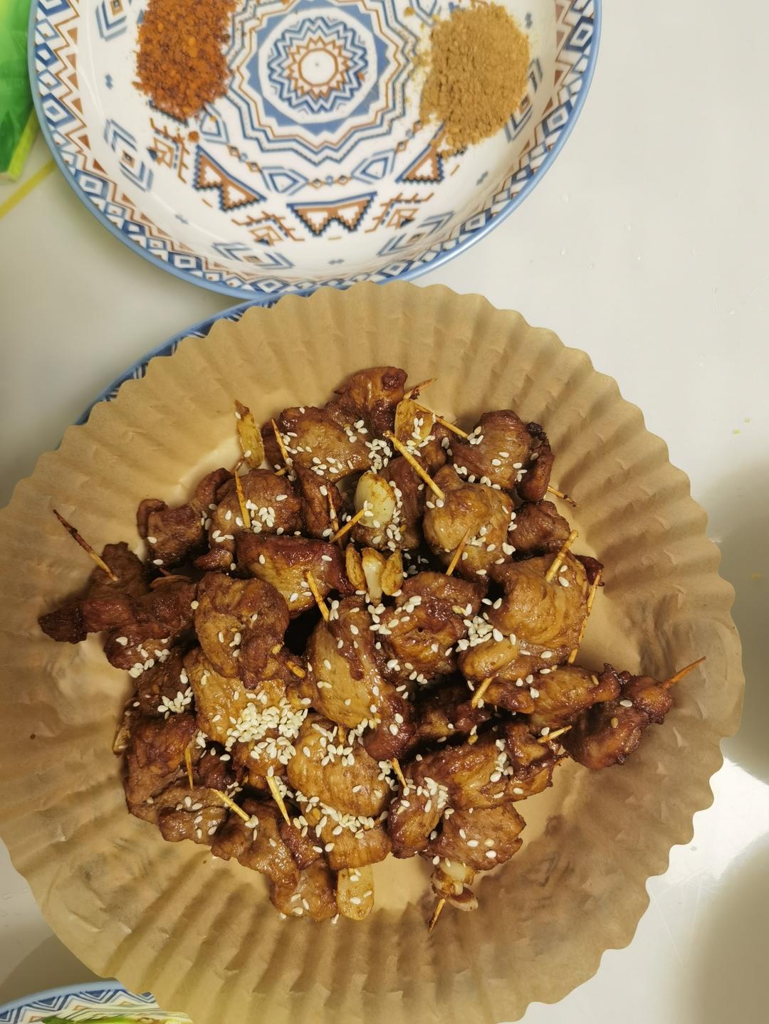 空气炸锅版！零失败～牙签肉