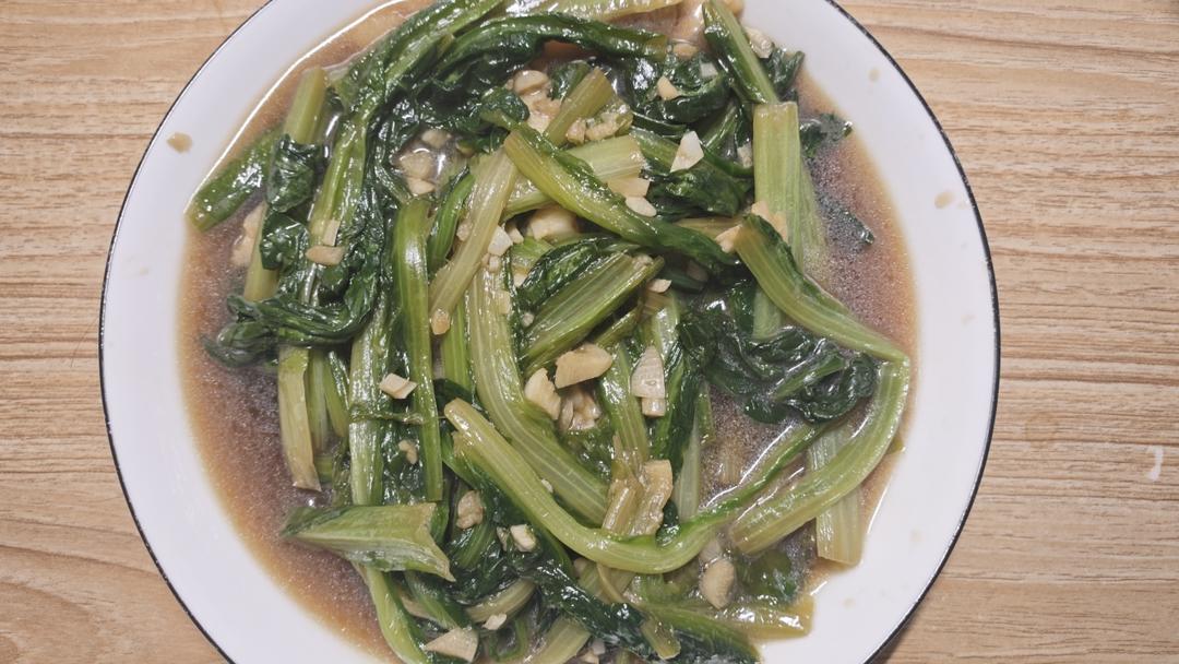 蒜蓉油麦菜（蚝油）