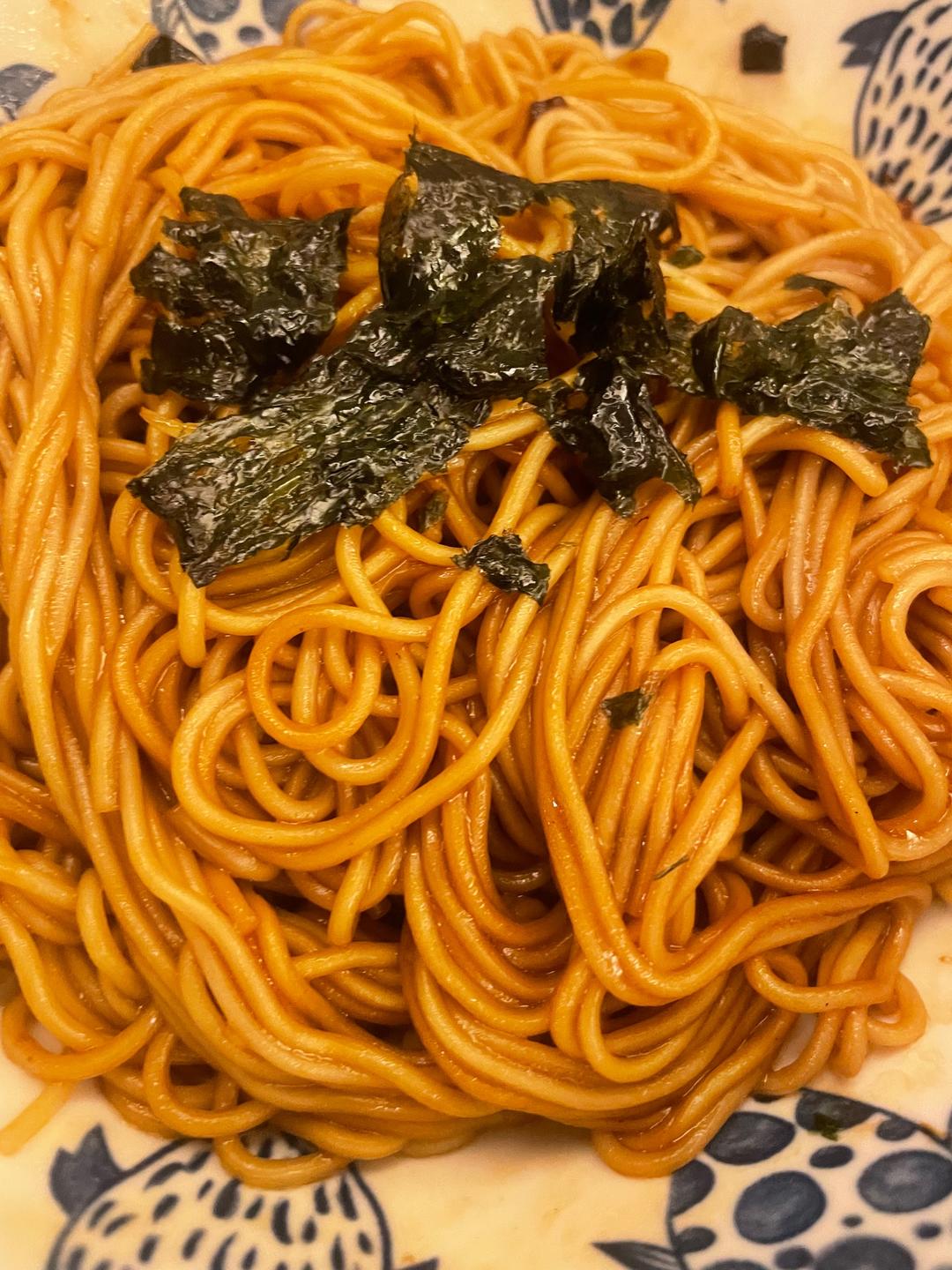 居家快手葱油拌面