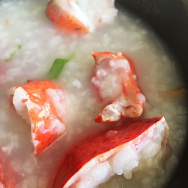 龙虾两吃 清蒸+煲粥