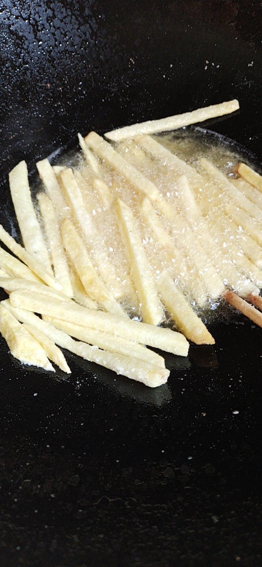 自制炸薯条