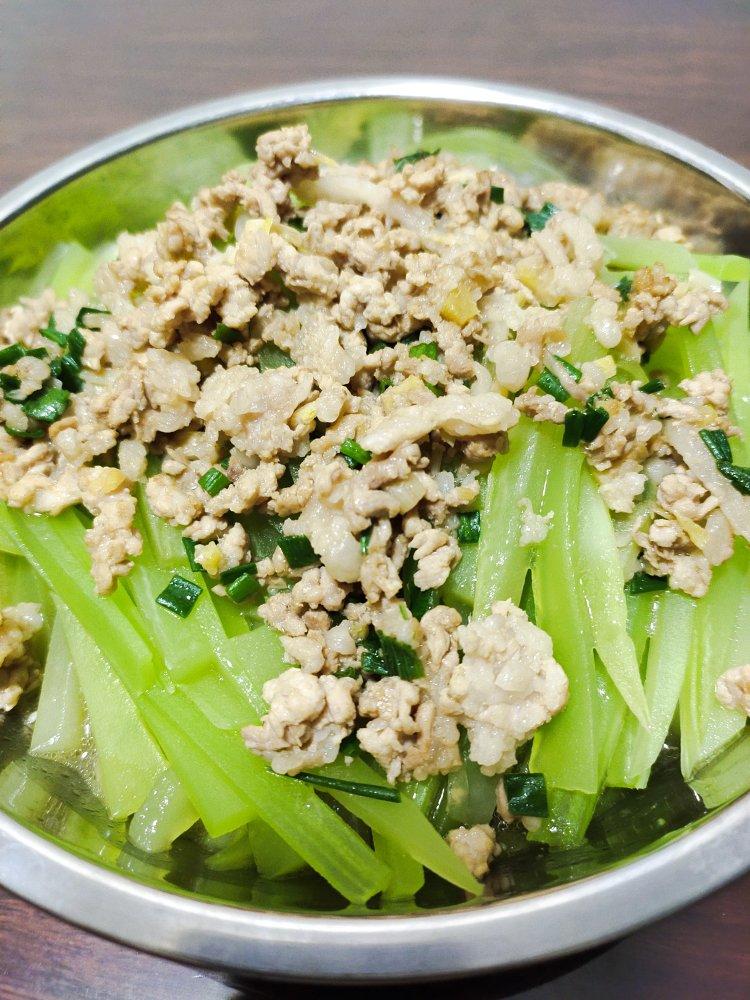 肉末莴苣