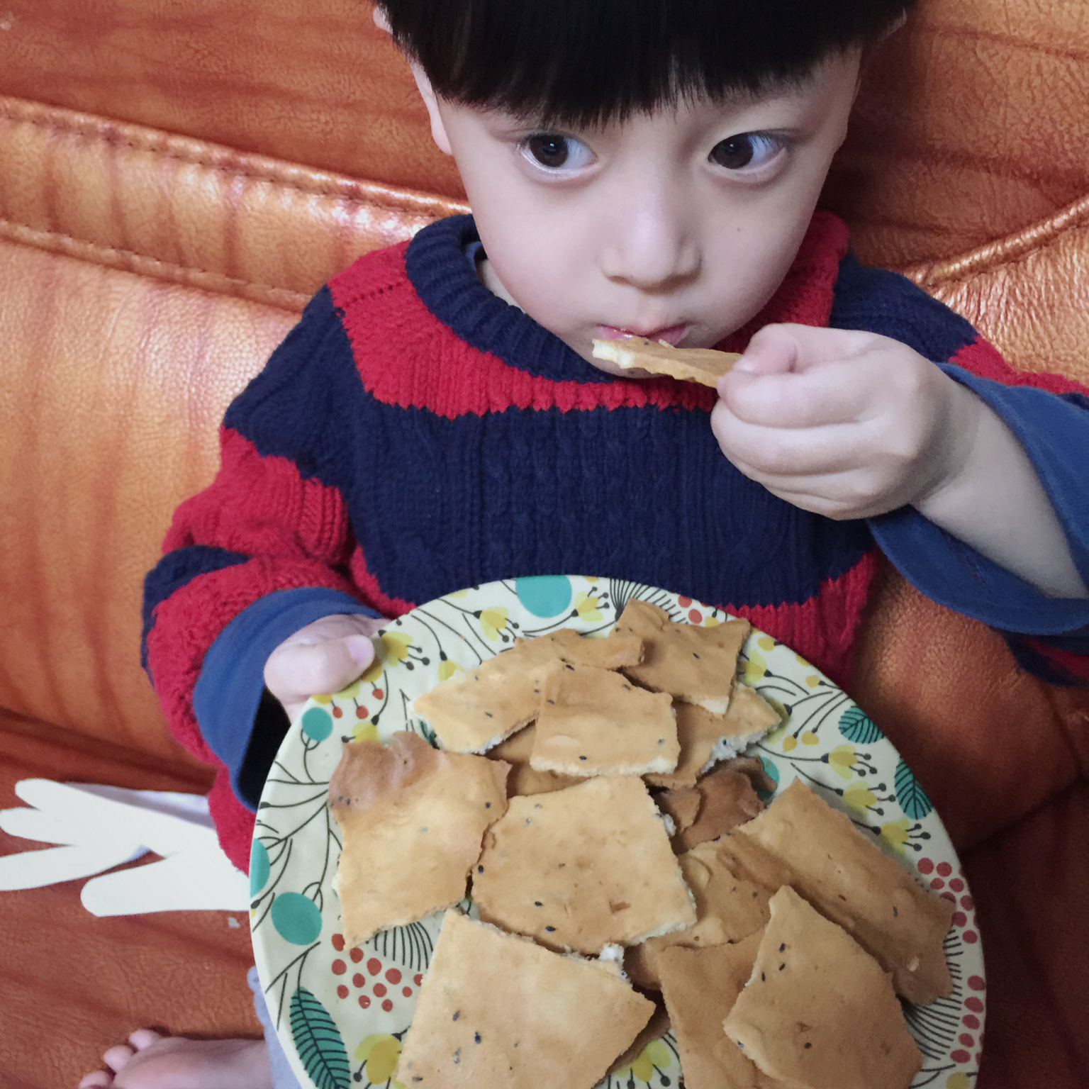剩余蛋清好去处——杏仁薄饼