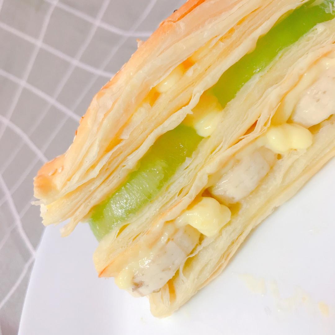 拿破仑水果酥（十字折酥法）
