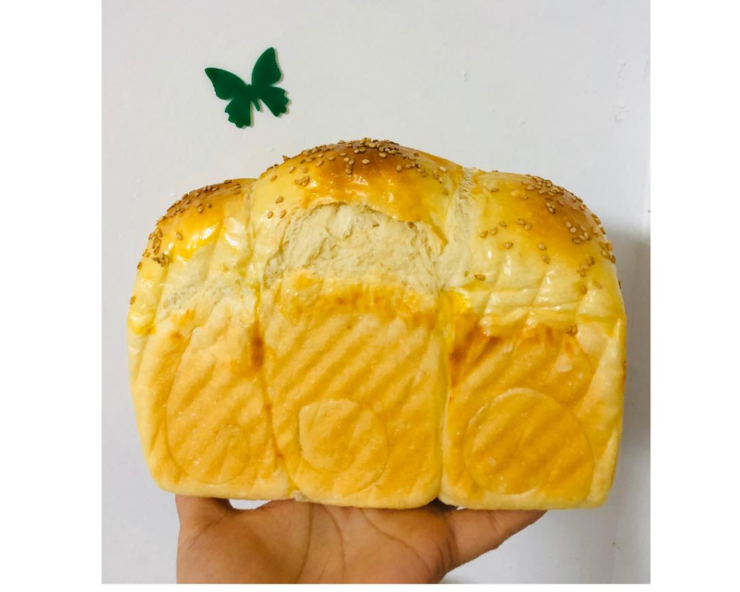 纯奶手撕吐司的做法 步骤1