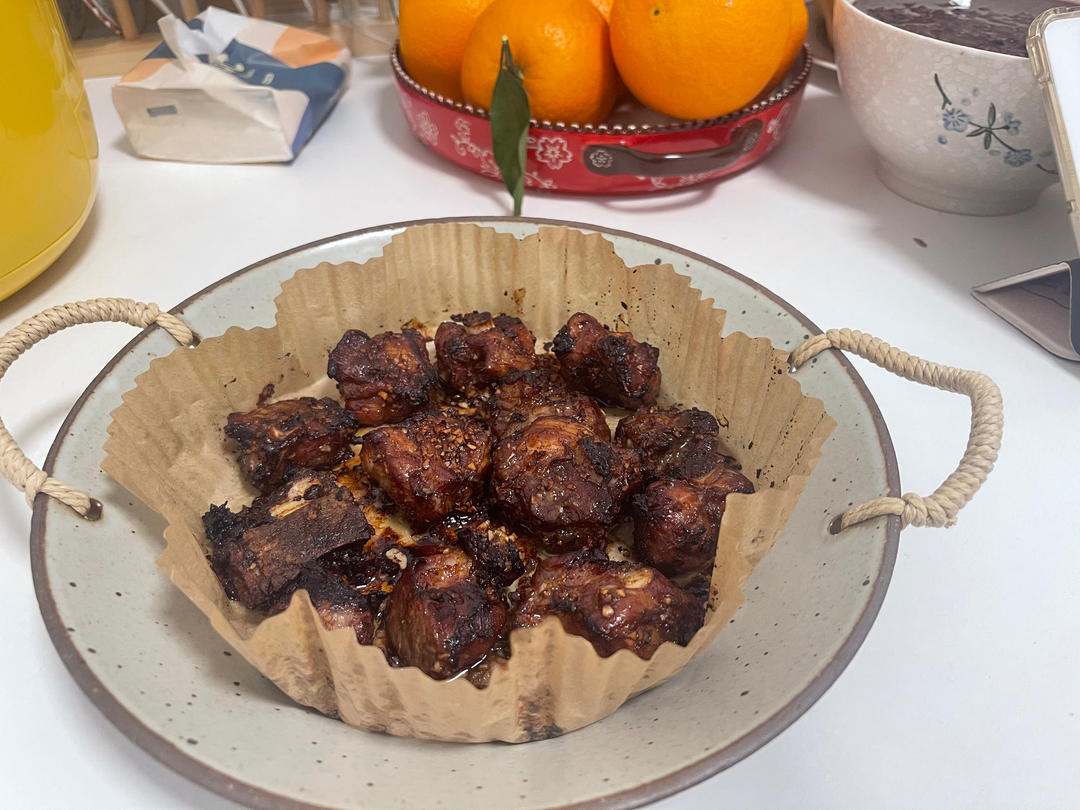 空气炸锅版（烤箱）蒜香排骨