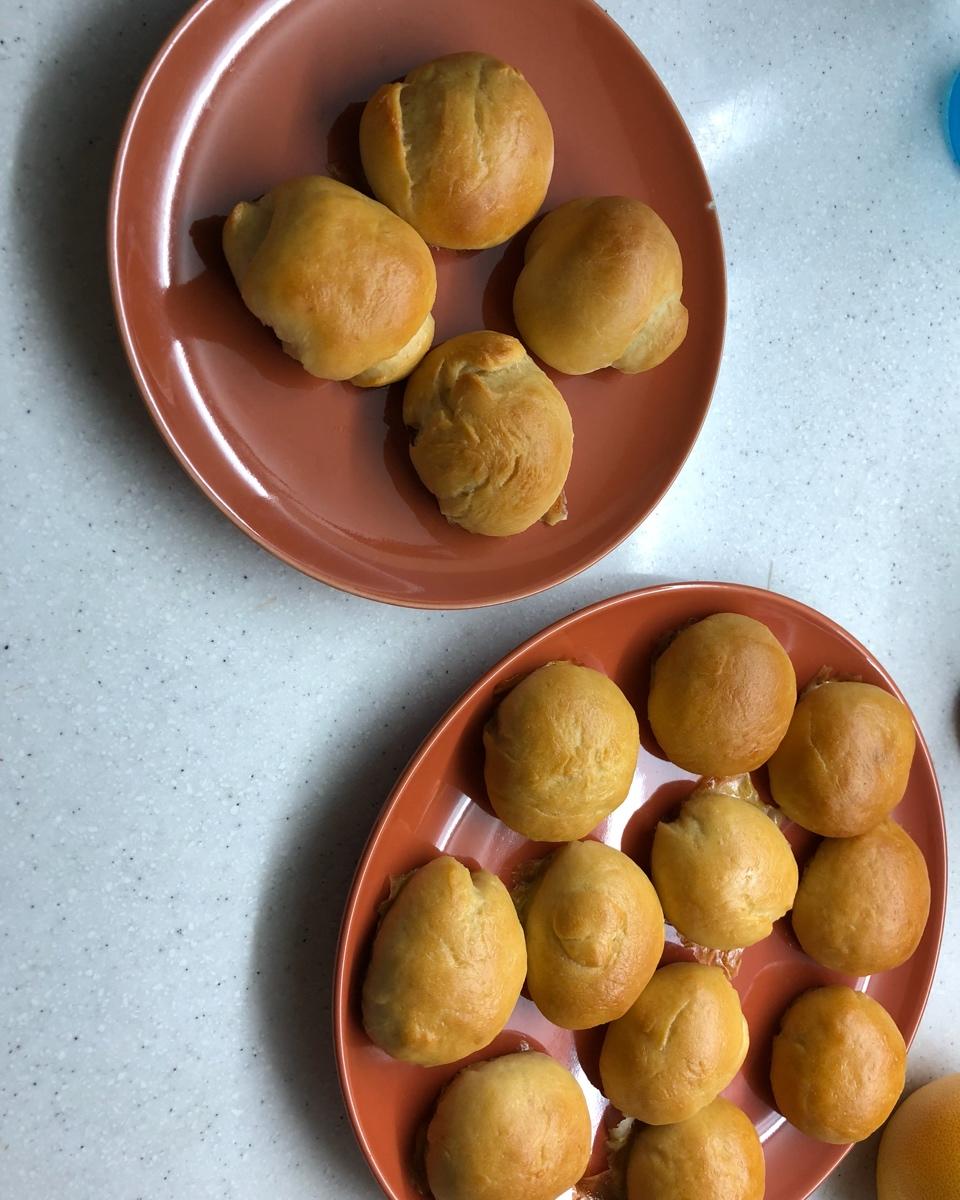 椰子油酸奶小餐包