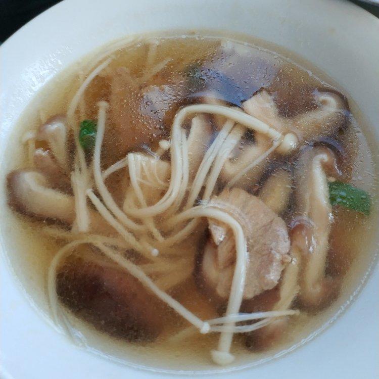 香菇肉片汤