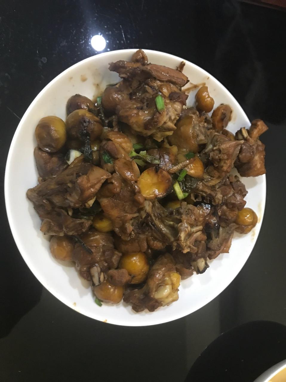 板栗烧鸡