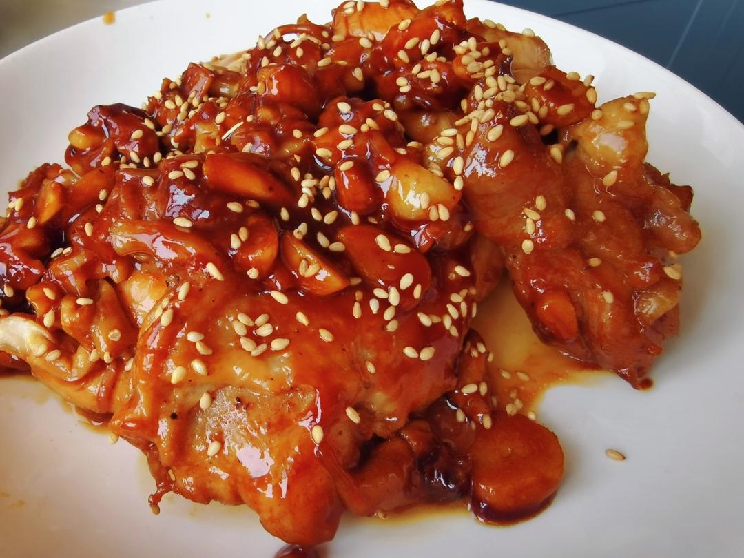 照烧鸡腿饭