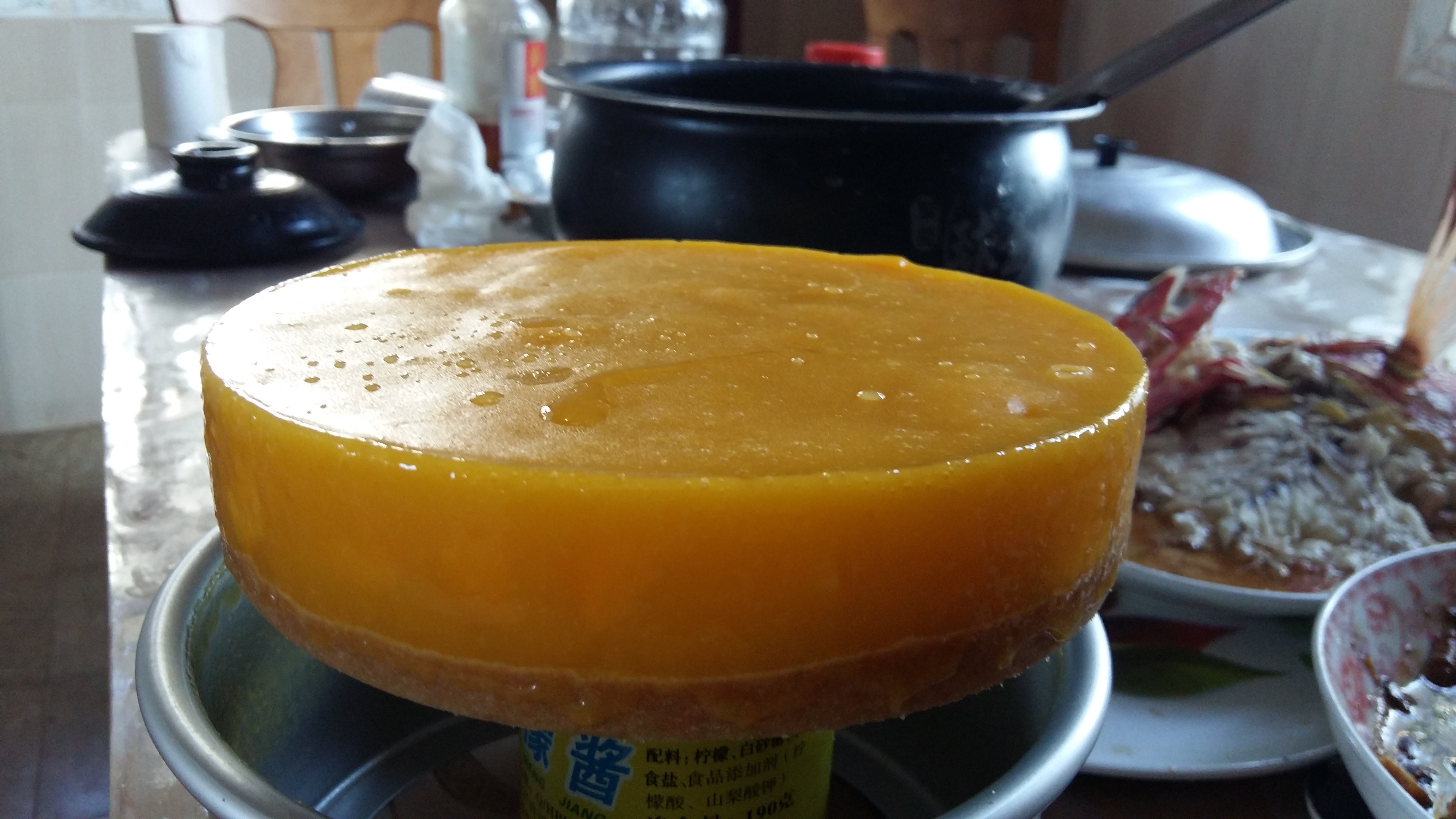 芒果酸奶慕斯加镜面 （8寸）