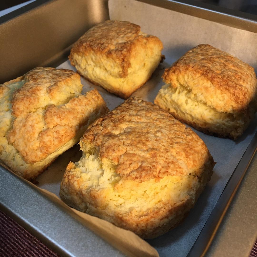 完胜星巴克的超美味酥脆司康 super easy crunched scone