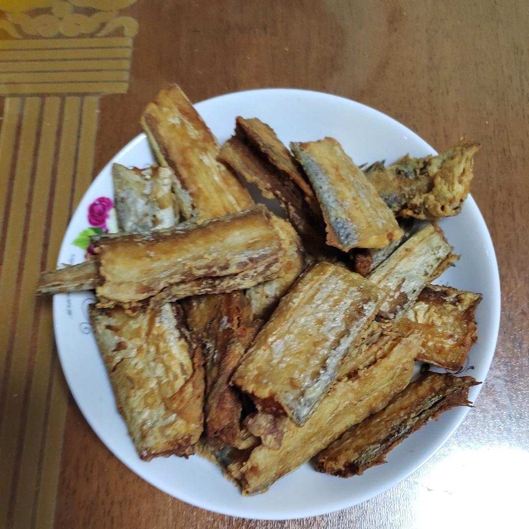 干炸带鱼