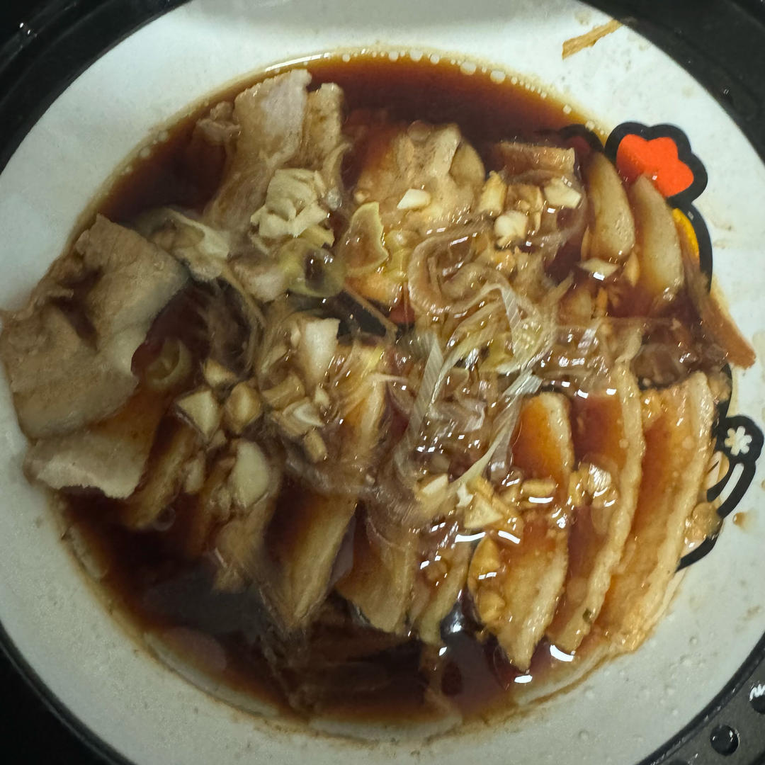 蒸五花肉片
