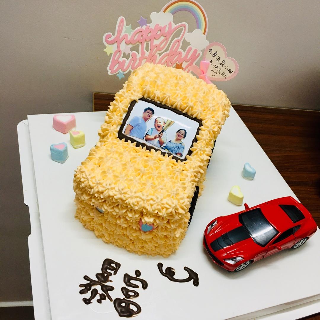 萌萌小汽车蛋糕