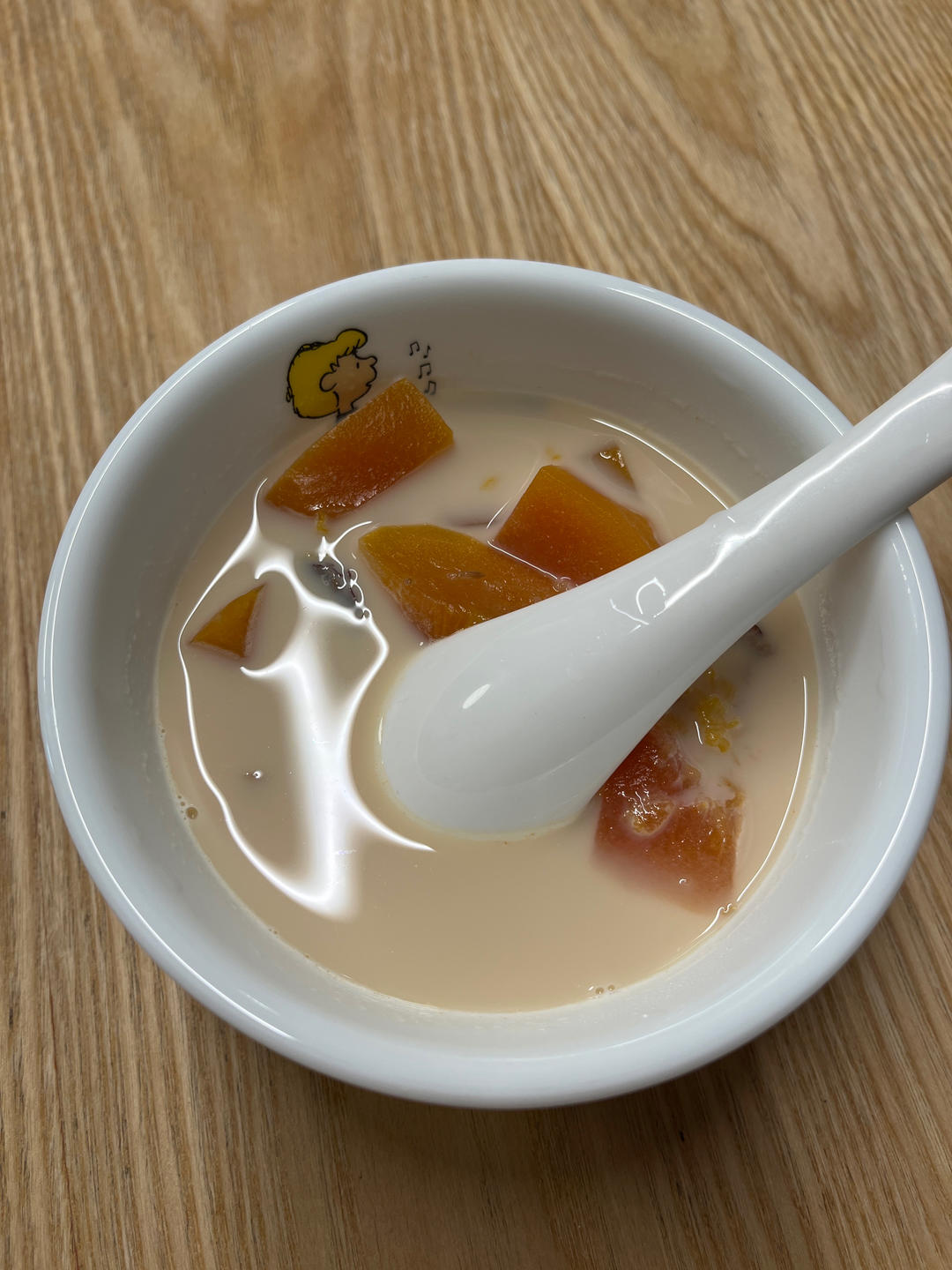 自制木瓜炖牛奶| 滋补养颜能喝出来牛奶肌哦