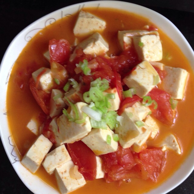 番茄豆腐