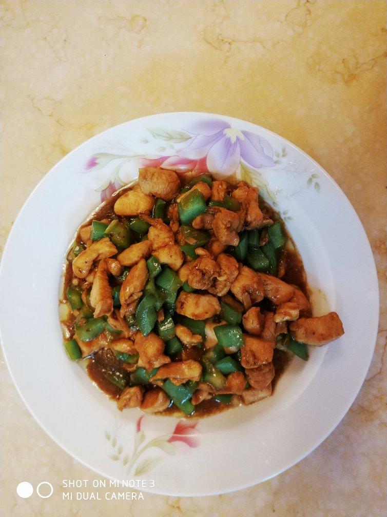 5分钟速食--青椒炒鸡脯