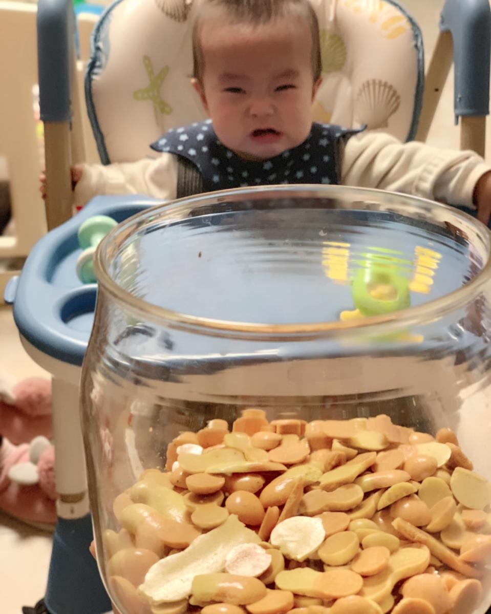 红心火龙果蛋黄溶豆