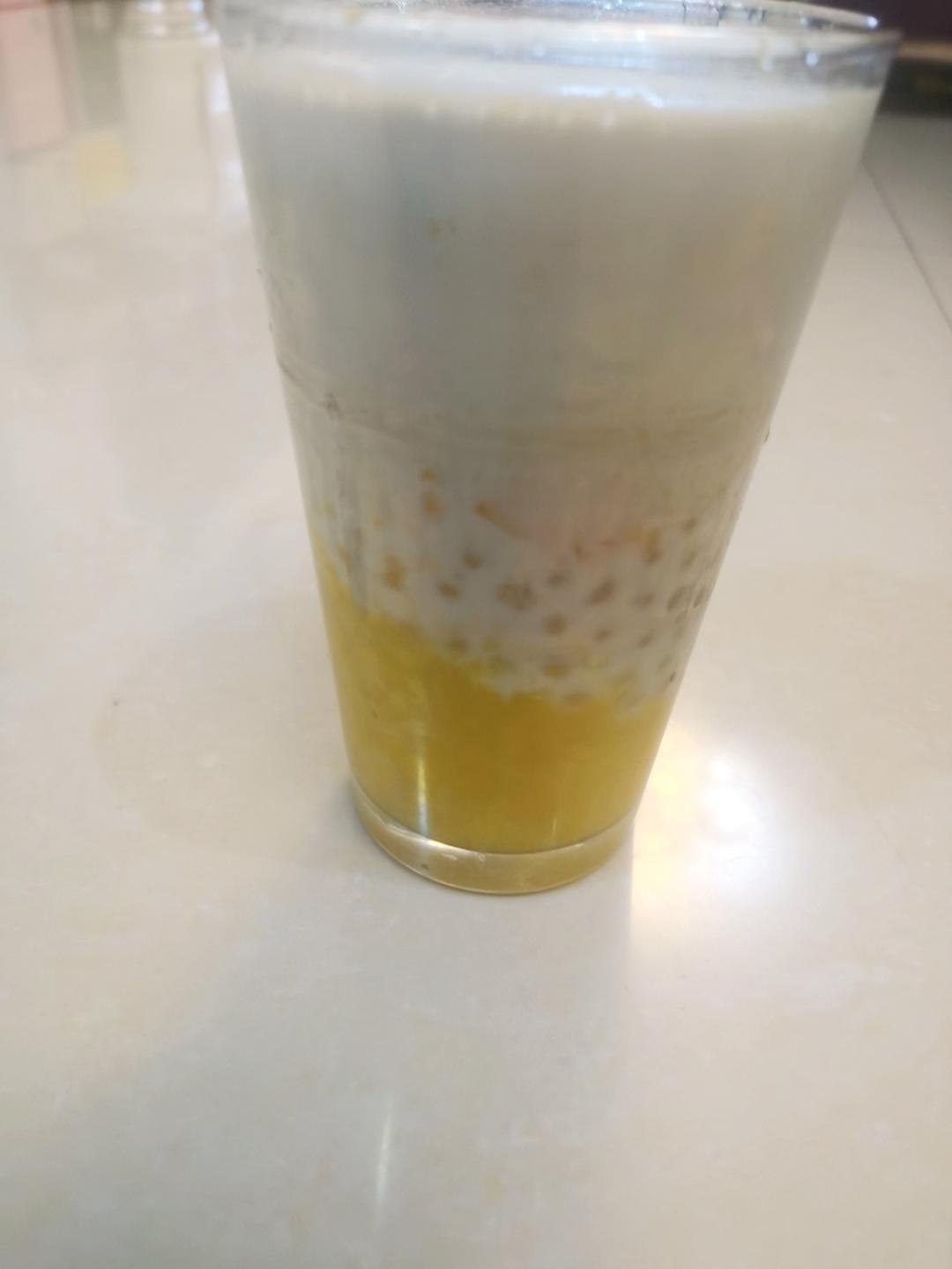 生椰芒芒西米露：厚椰乳新应用