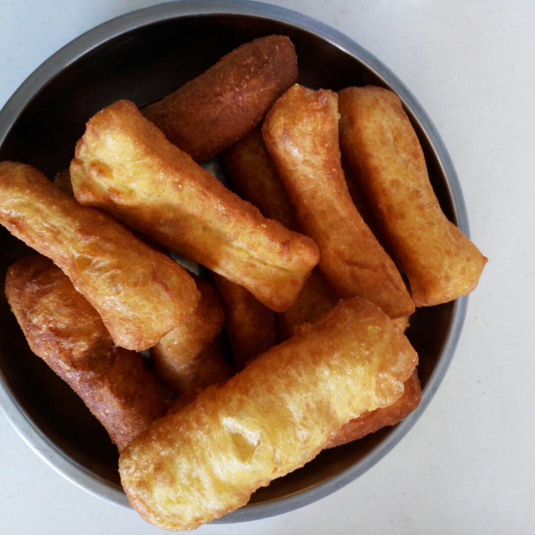 自制油条