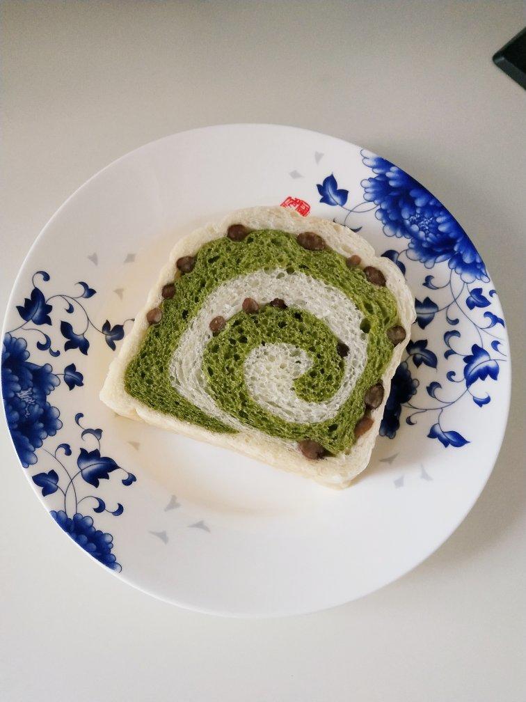 最正宗的日式抹茶红豆吐司