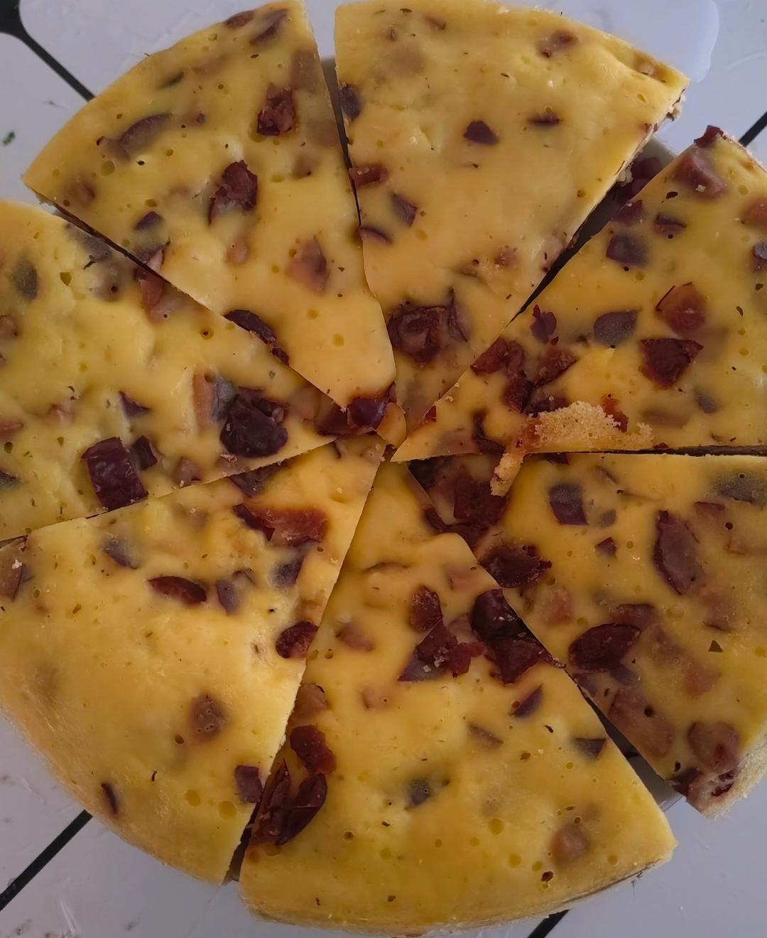 纯玉米面无油糖健康发糕