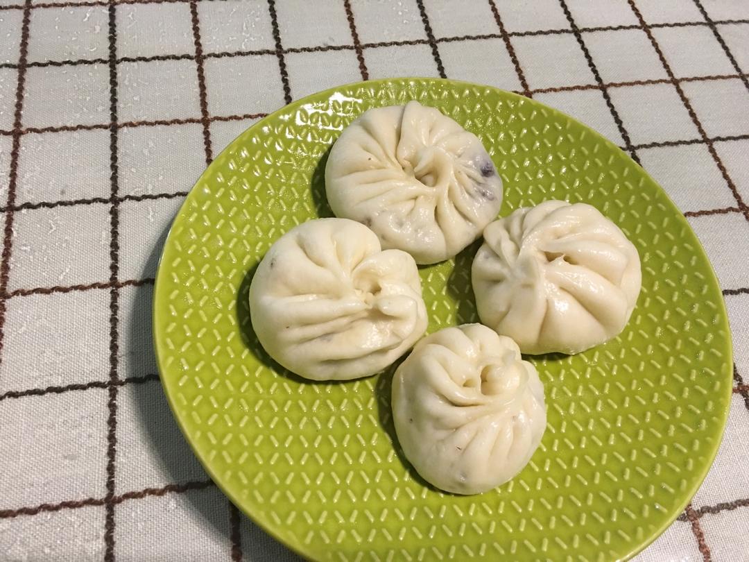 猪肉包子（附视频。一次性发酵。）