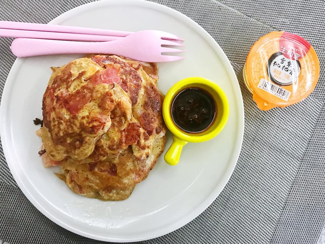 香软全麦番茄小饼