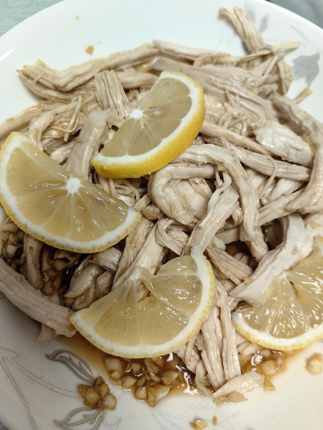 ✅ 第6道快手低脂菜✨清爽美味的柠檬鸡丝🍋鸡胸肉满分吃法💯