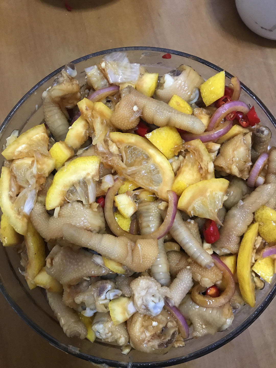 【柠檬酸辣鸡爪】自制超级无敌美味的网红鸡爪