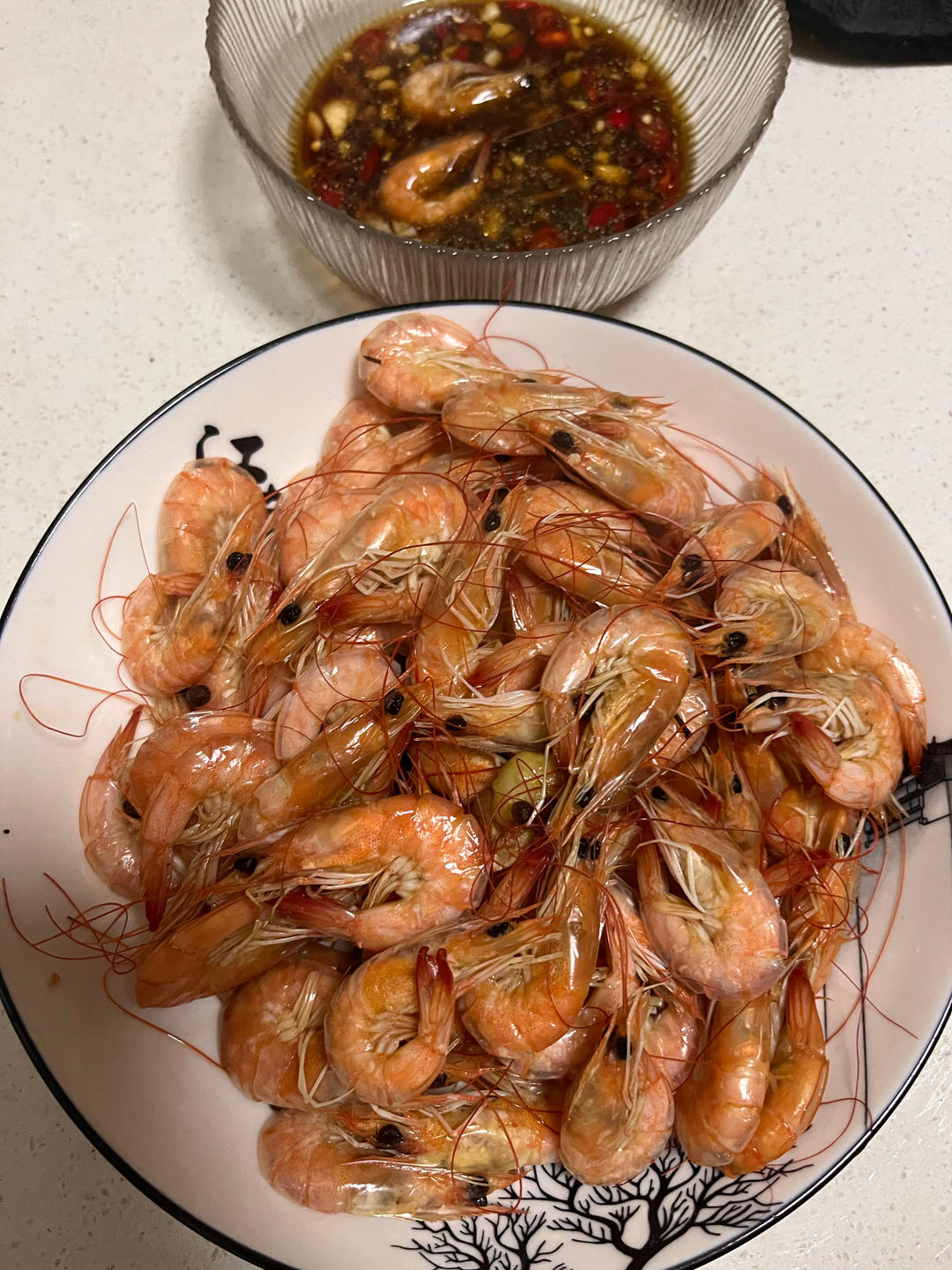无水版白灼大虾