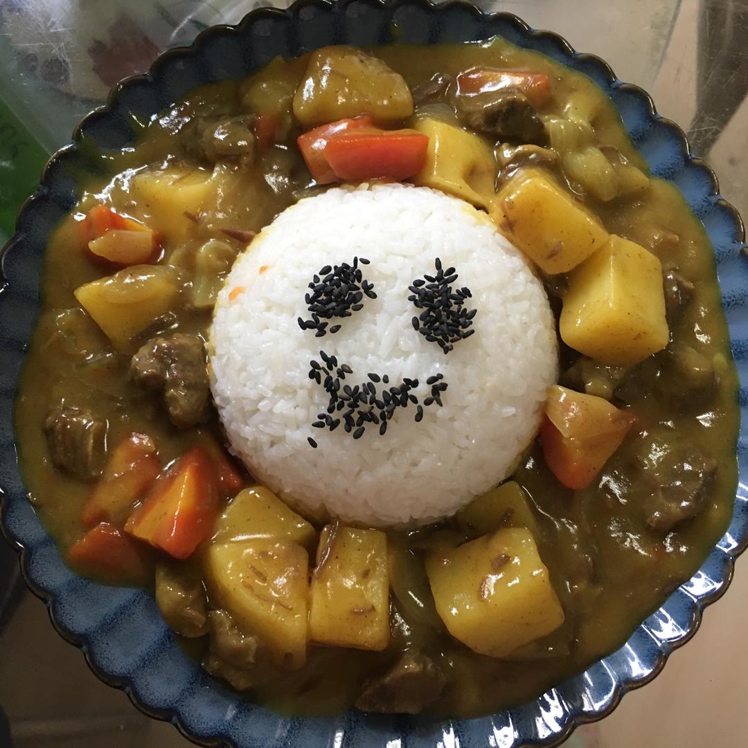 堂妈教你做咖喱牛肉饭