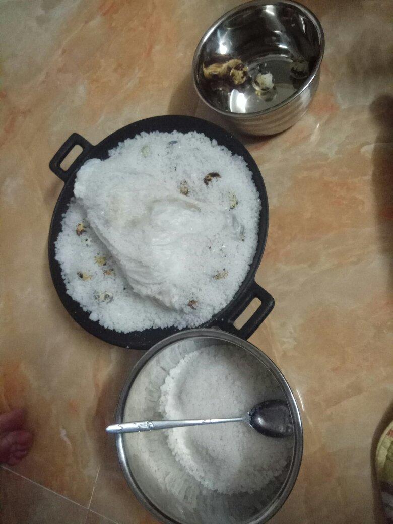 客家传统盐焗鸡-staub珐琅铸铁锅