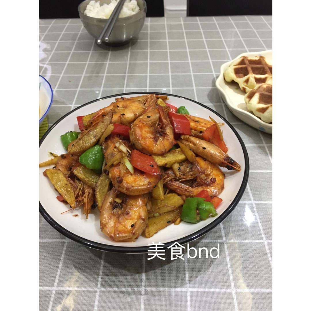 干锅香辣虾