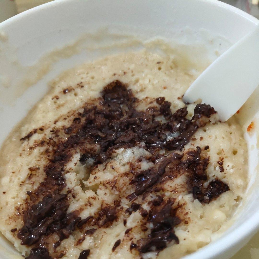 三分钟的巧克力马克杯蛋糕（微波炉版）