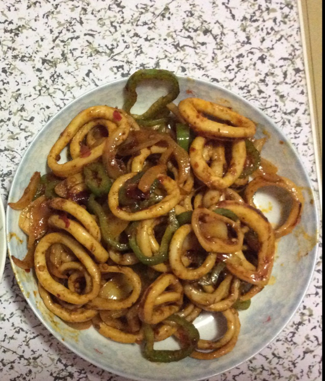 酱爆鱿鱼圈