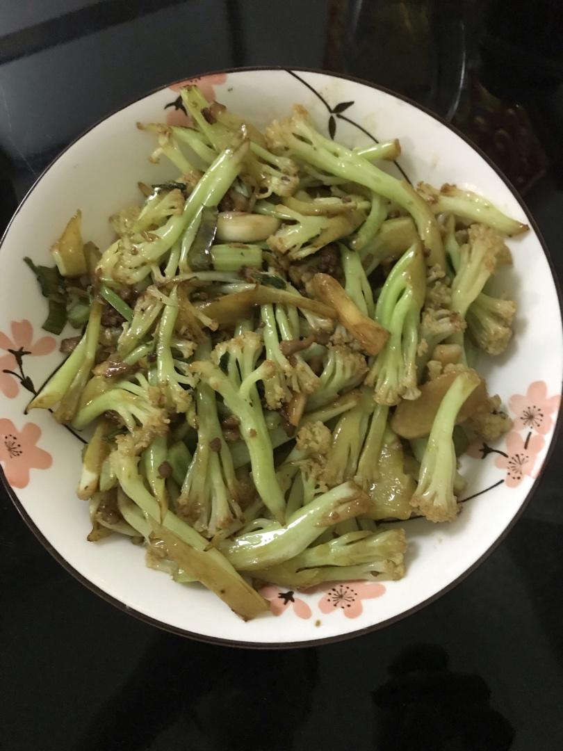 和饭店一个味道的干锅花菜