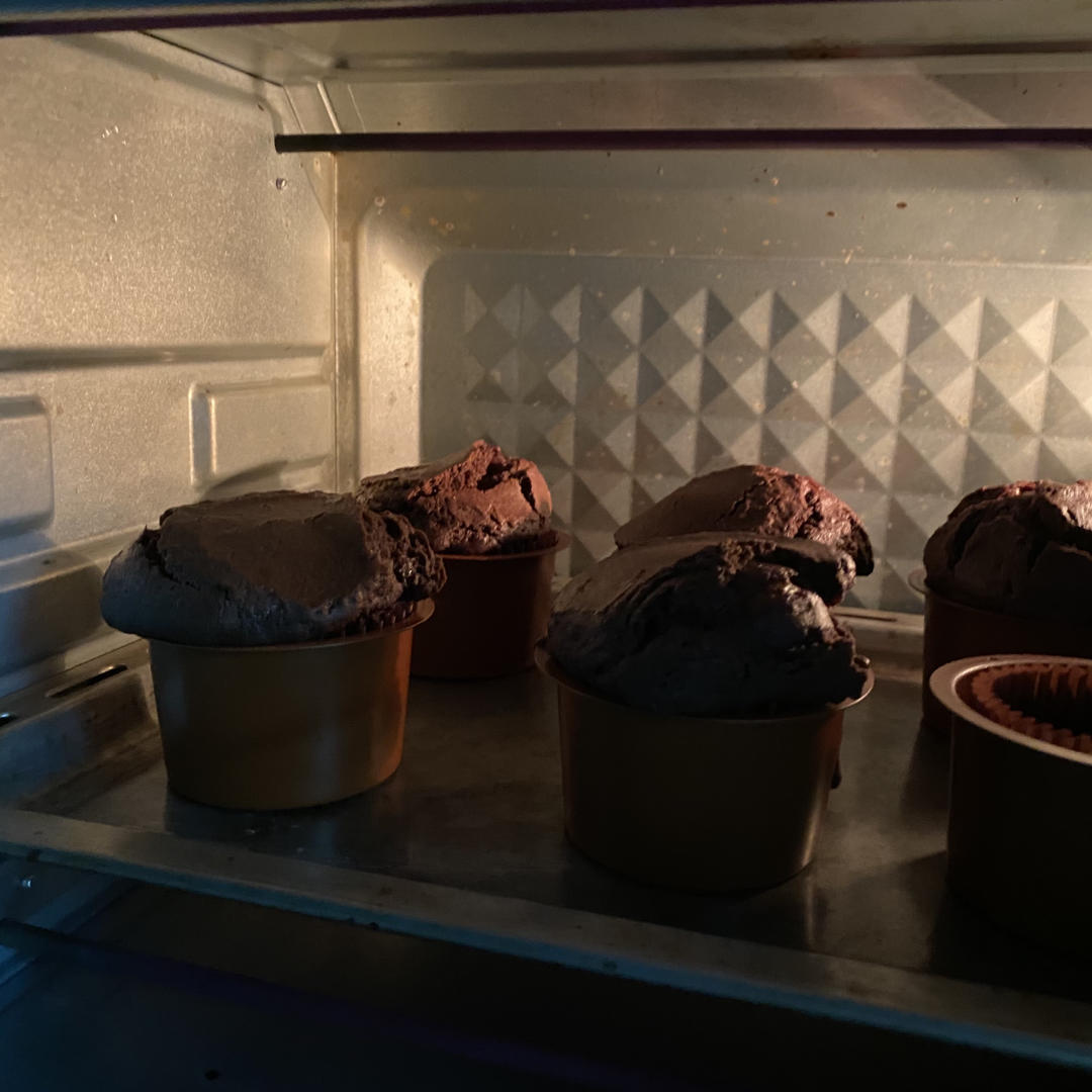 【巧克力爆头马芬】超级浓郁、喷香