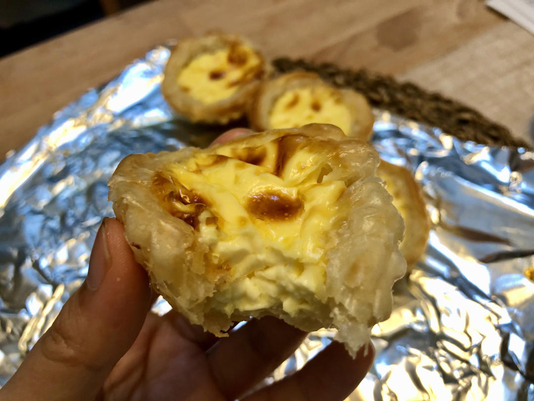 超完美味道超正的蛋挞配方，比KFC的还要嫩还要香~做过最好吃的蛋挞配方