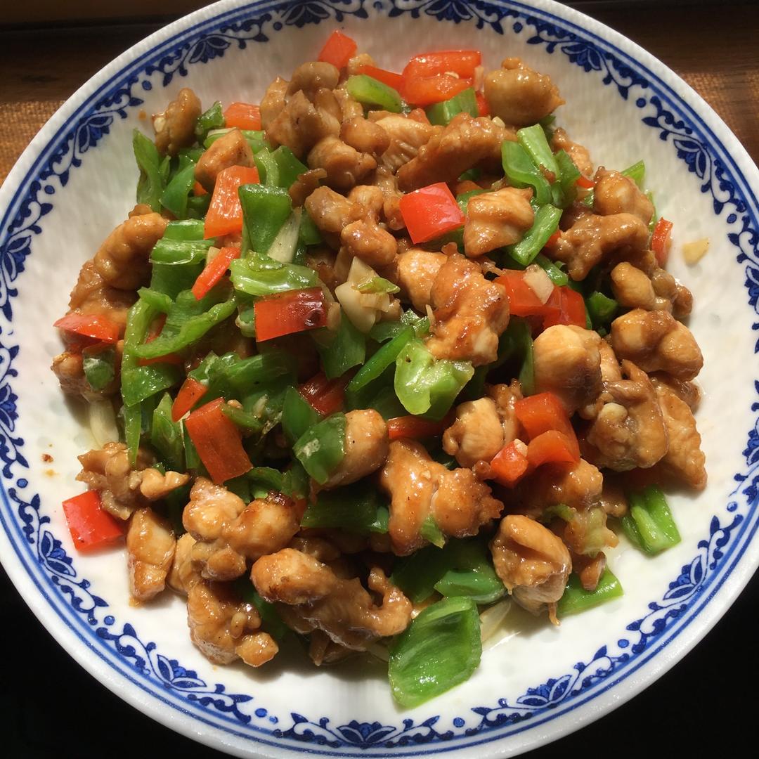 青椒炒鸡腿肉（大厨级别）
