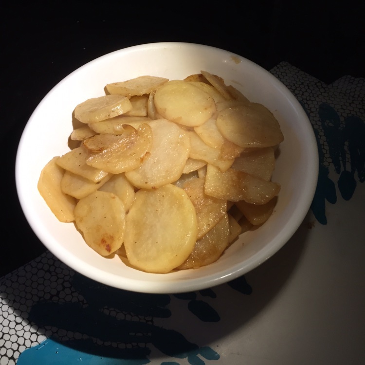 朴素的土豆片