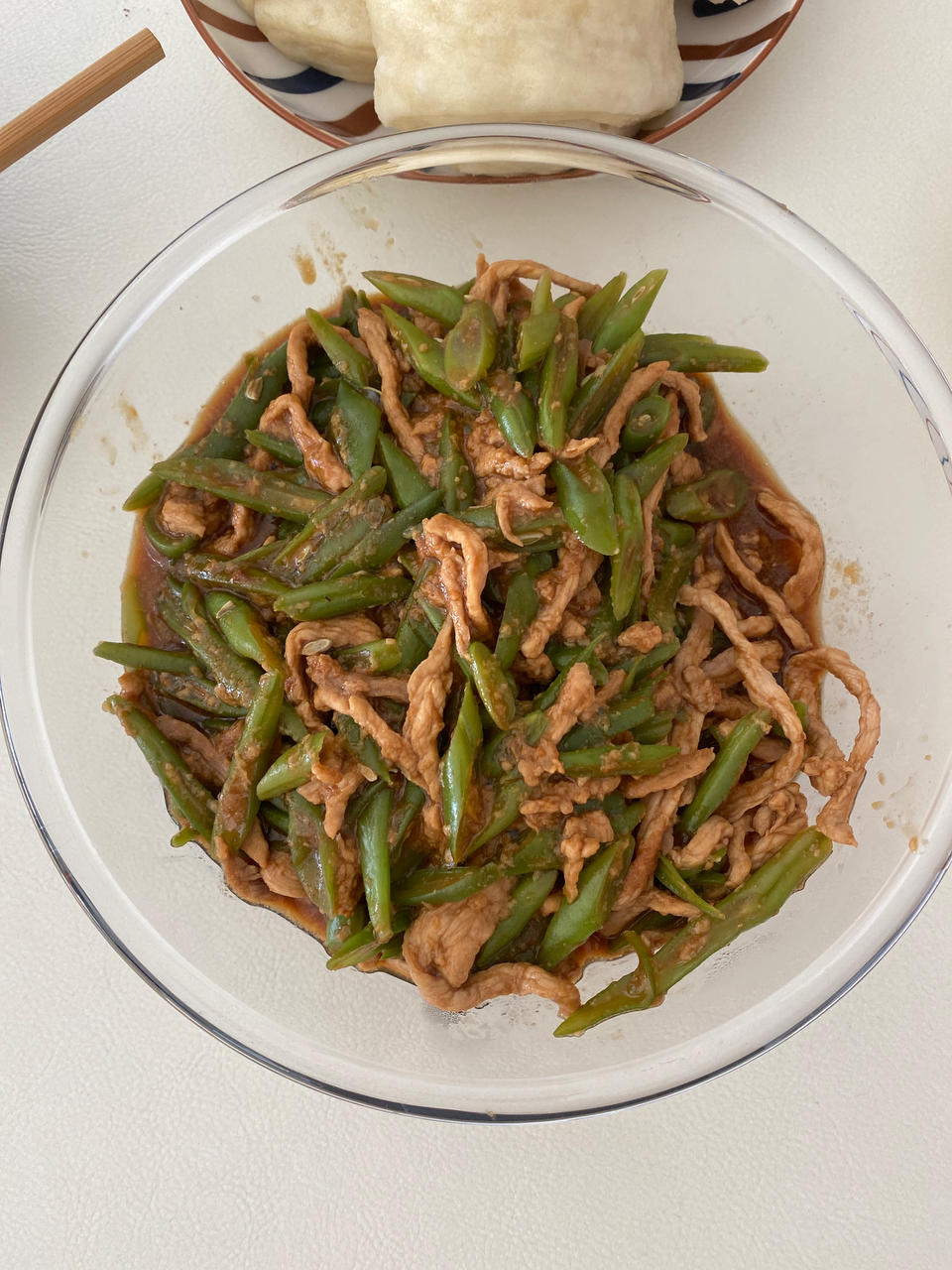 豆角肉丝饭