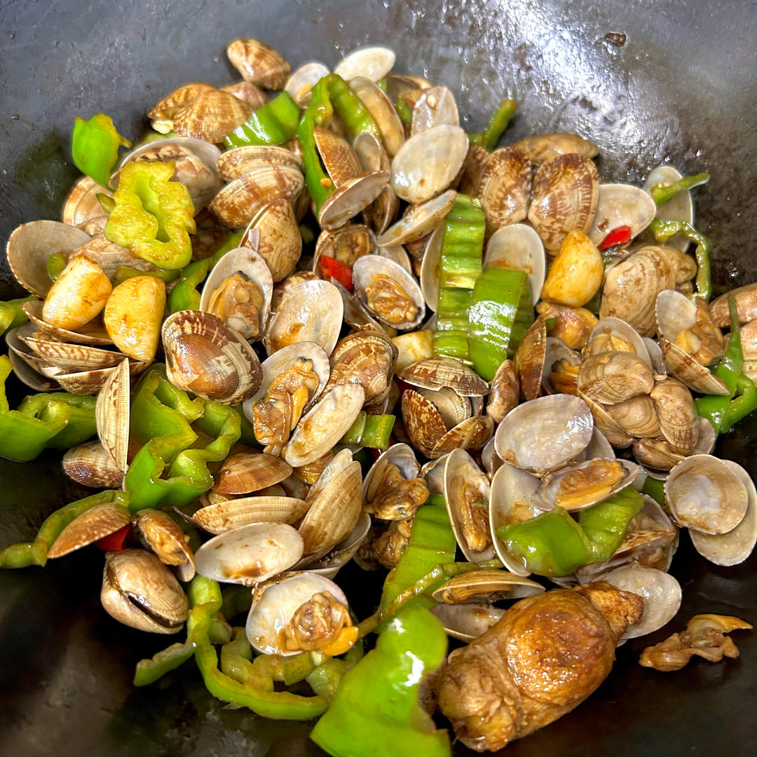 清洗花甲蛤蜊等