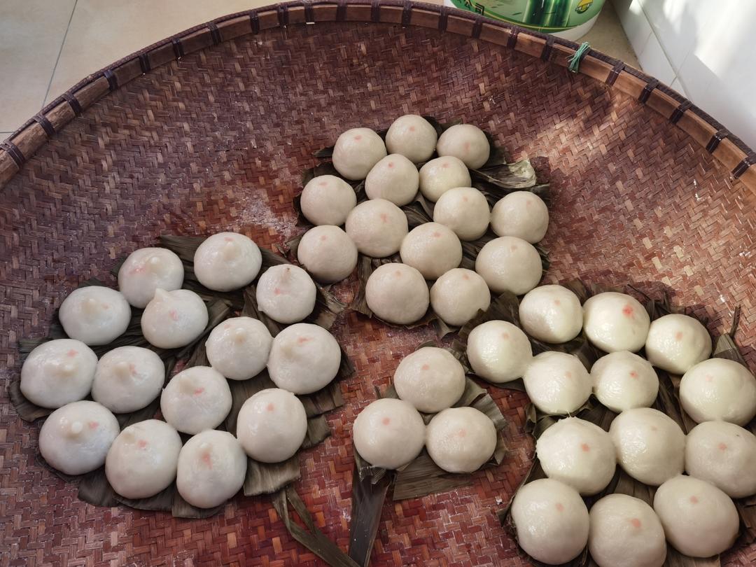 (过年和外婆一起做)团子