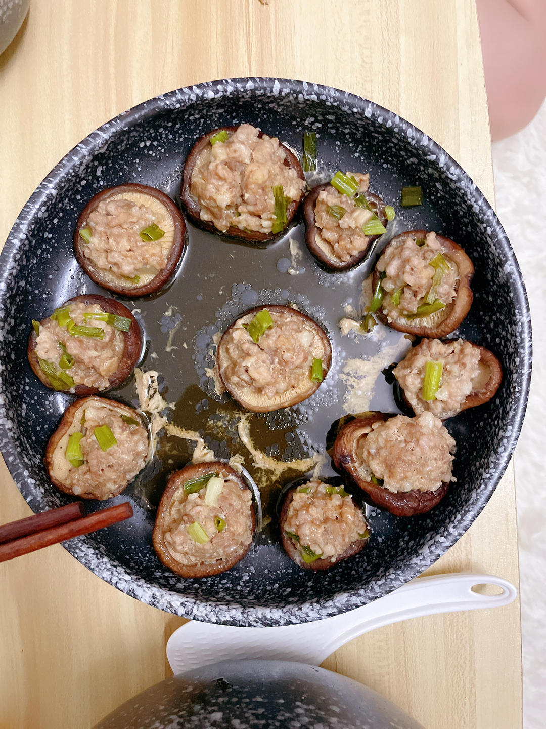 香菇蒸肉饼