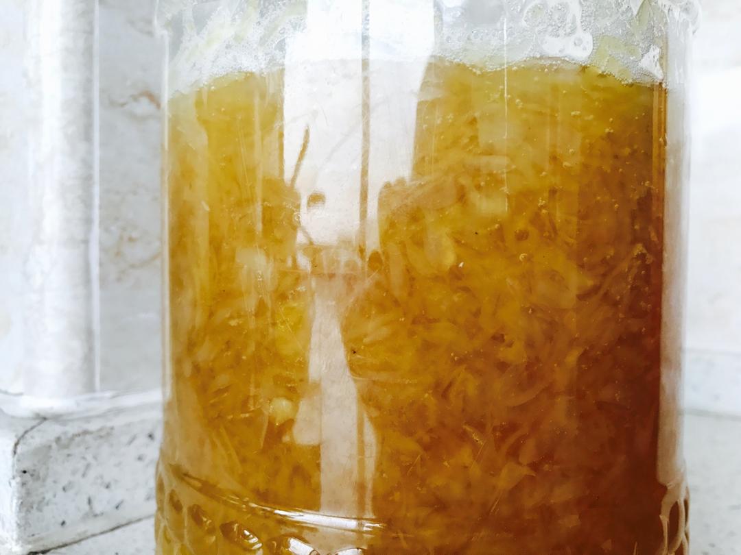 完全不苦的蜂蜜柚子茶